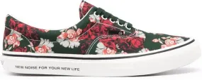 Undercover floral-print low-top sneakers Green